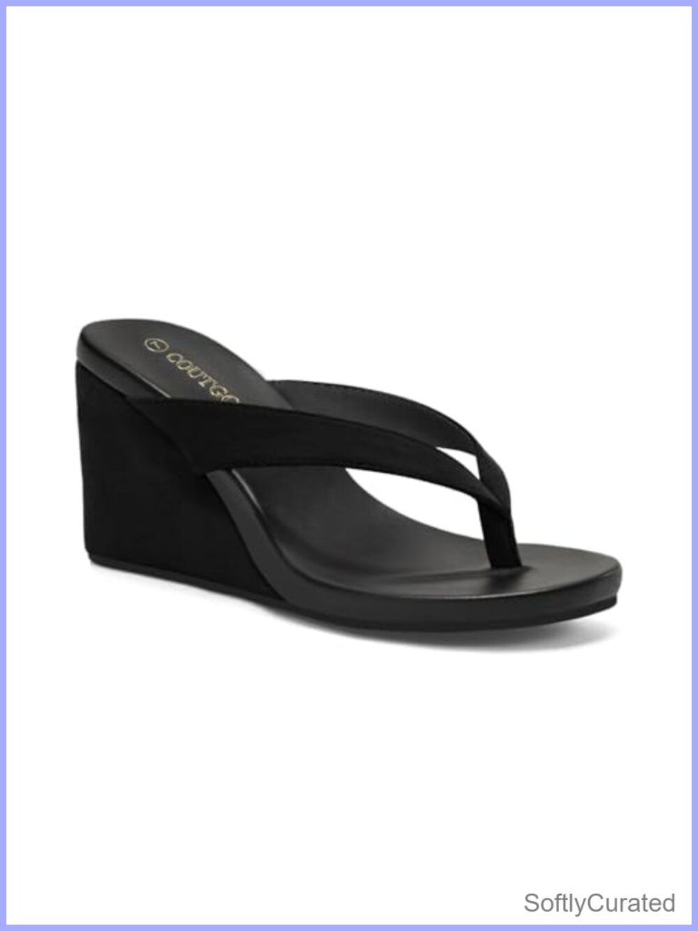 Women's Platform Wedge Flip Flop Sandals Slip On Summer Beach Thong